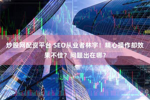 炒股网配资平台 SEO从业者林宇！精心操作却效果不佳？问题出在哪？